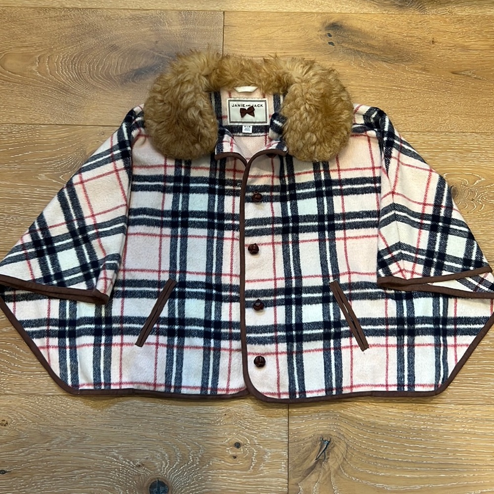 Janie & Jack Girl’s Poncho